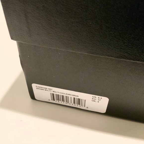 Rachel Zoe Farrow Cross Front Leopard Slides Sandals animal print mules flat 6.5 - Picture 14 of 14